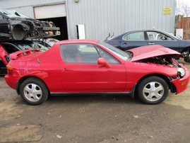 1993 HONDA DEL SOL SI RED 1.6L AT A17525